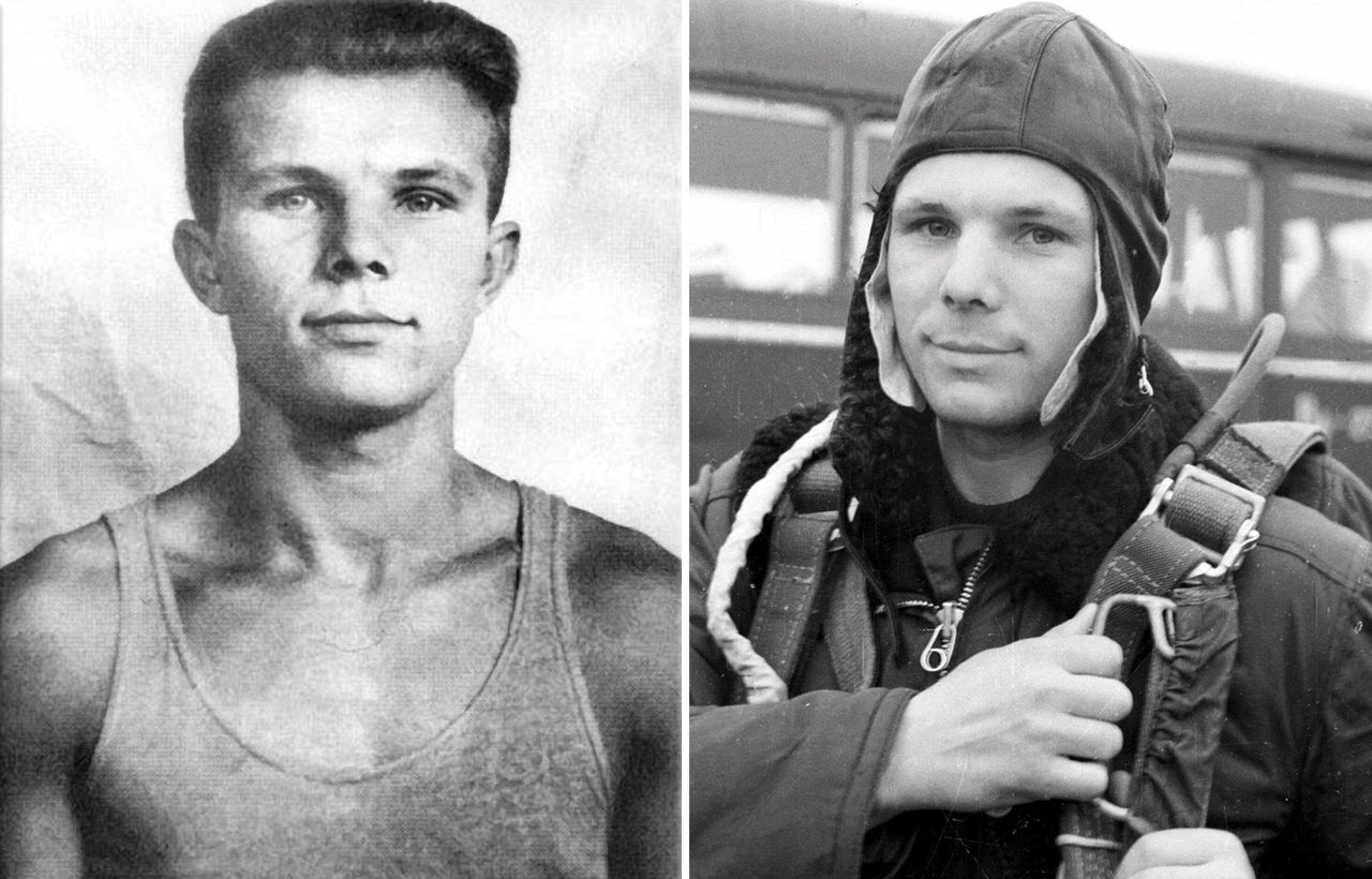 Юрий гагарин в молодости